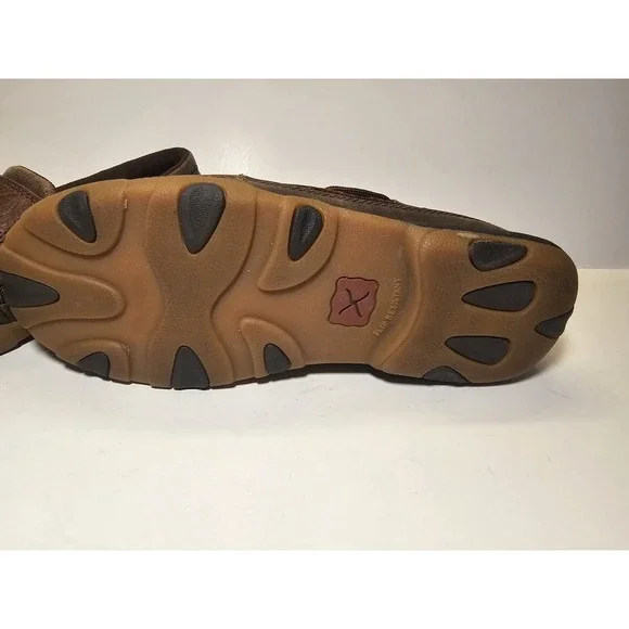 Twisted x Women's Slip-On Tooled Driving Moc SMUWDMS4 Brown Size 7.5 M - Picture 10 of 10